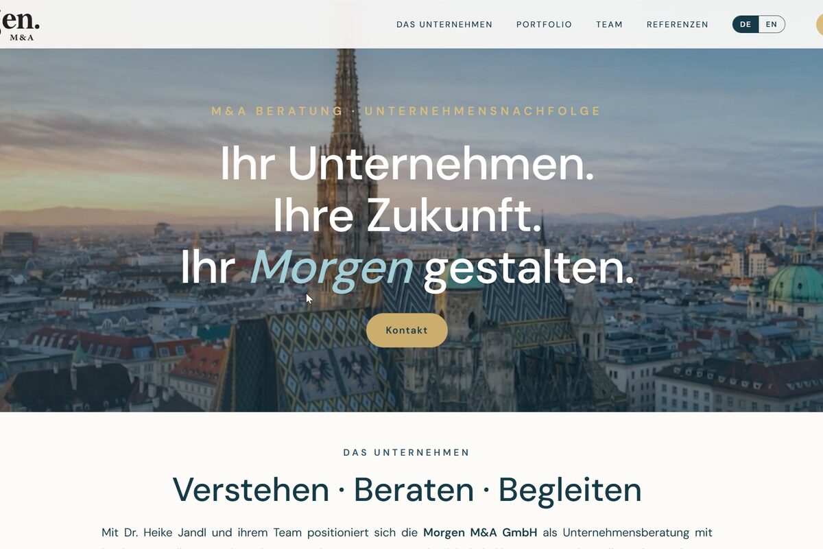 mrgn.at — Morgen M&A Consulting